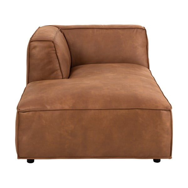 Konjak smeđa ležaljka (s lijevim kutom) Fairfield Kentucky – Bonami Selection