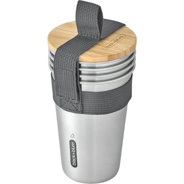 Putna šalica od nehrđajućeg čelika u srebrnoj boji 500 ml – Black + Blum