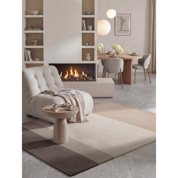 Smeđi/krem vunen tepih 120x170 cm Edmund – Villeroy&Boch-image-3