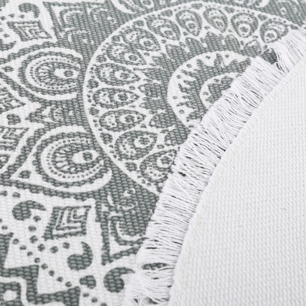 Set od 2 siva okrugla tepiha Unimasa, ⌀ 90 cm-image-3