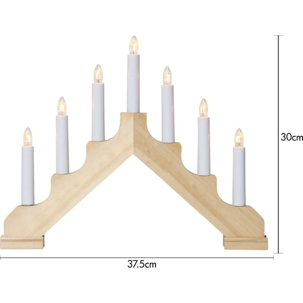 Svjetlo smeđi svjetlosni ukras Ada – Star Trading-image-3