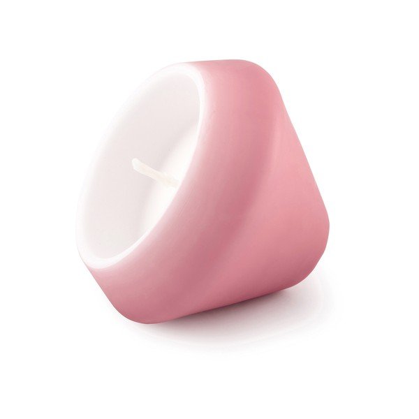 Ružičasta svijeća Unipar Floating Cone, vrijeme gorenja 15 h