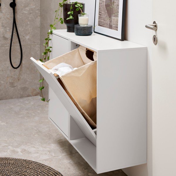 Bijela zidna košara za rublje Laundry Box – ReCollector-image-2