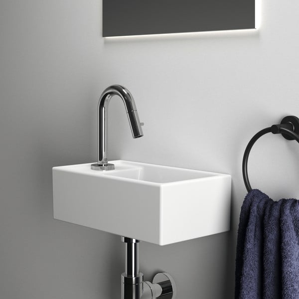 Bijeli keramički umivaonik za WC 37x21 cm i.Life S – Ideal Standard-image-4