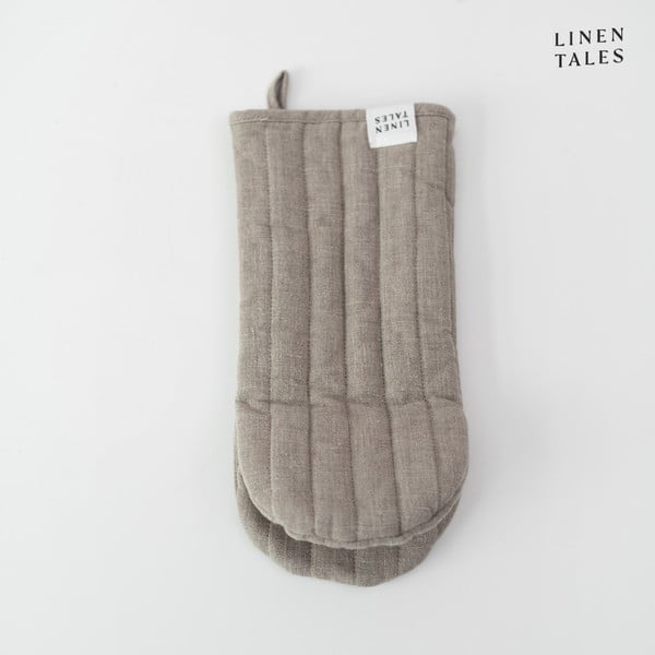 Lanena kuhinjska rukavica Natural – Linen Tales-image-3