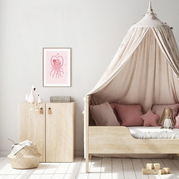 Dječja slika 30x40 cm Oktopus - Malerifabrikken-image-1