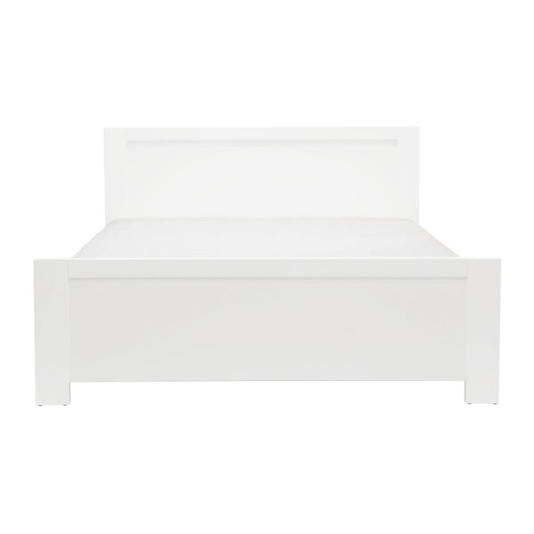 Bijeli bračni krevet Mazzini Beds Sleep, 160 x 200 cm-image-1