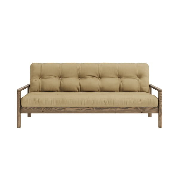 Senf žuta sklopiva sofa 205 cm Knob – Karup Design
