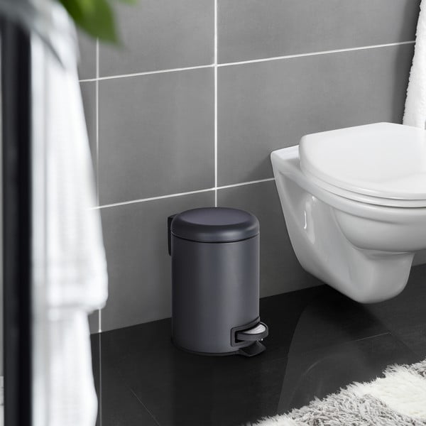 Crna kanta za smeće Wenkoo Leman, 3 l-image-1