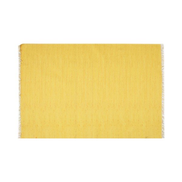 Žuti tepih Eco Rugs Yolk, 80 x 150 cm-image-1