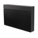 Crni metalni preklopni/viseći ormarić za cipele 78x48x13 cm Luigi – Spinder Design