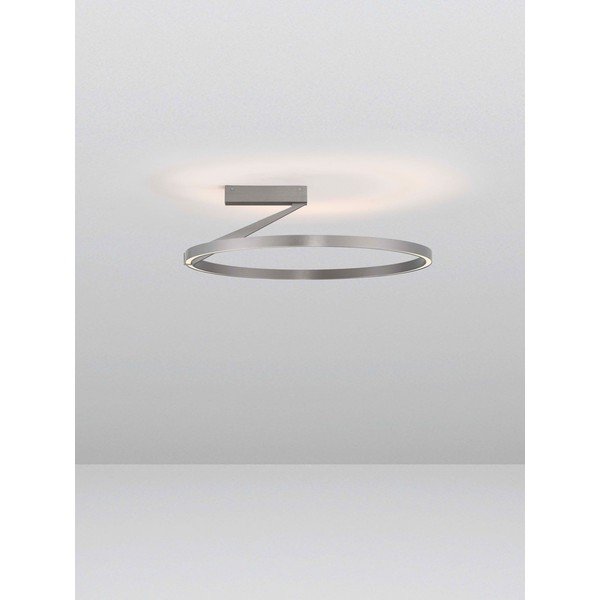 LED stropna svjetiljka aluminijska s mogućnosti zatamnjivanja u srebrnoj boji Tilia – Nova Luce-image-4