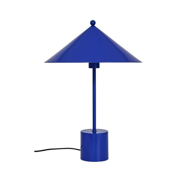 Plava metalna stolna lampa (visina 50 cm) Kasa – OYOY Living Design