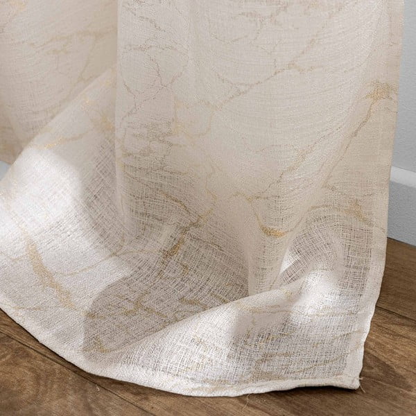 Bež prozirna zavjesa 140x280 cm Marius – douceur d'intérieur-image-3