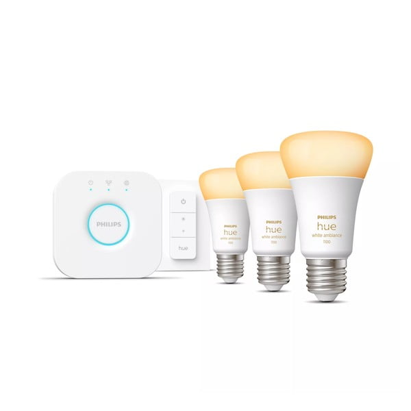 Pametni rasvjetni početni kit u setu 5 kom E27, 11 W White ambiance – Philips Hue-image-1