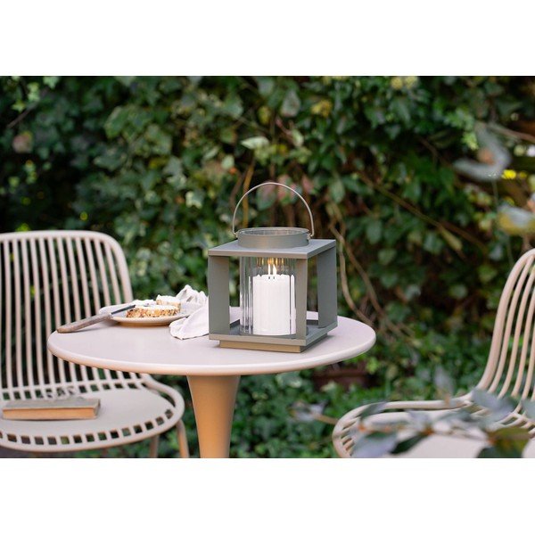 Metalna/staklena lanterna (visina 20,5 cm) Lohals – House Nordic-image-2