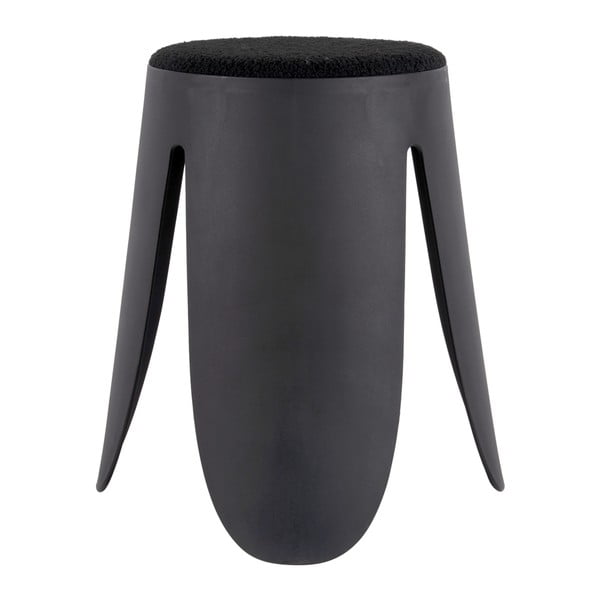 Crni plastični stolac Savor   – Leitmotiv