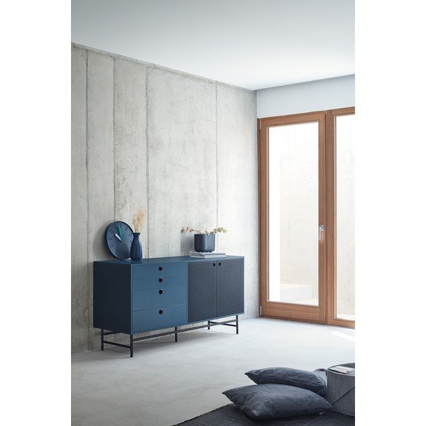 Crno-plava komoda Teulat Punto, širina 150 cm-image-1