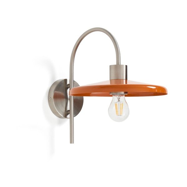 Narančasta zidna lampa ø 27 cm Nuvira – Kave Home
