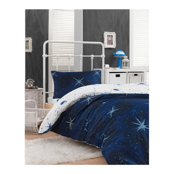 Set pamučnih plahti i plahti za krevet za jednu osobu Rassido Messino, 160 x 220 cm