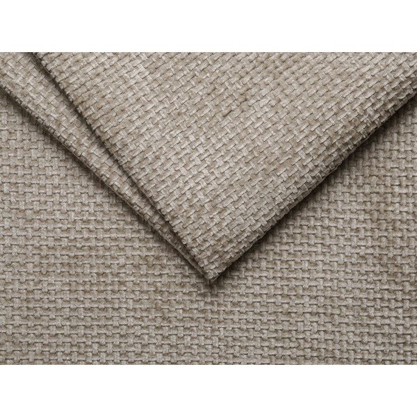 Bež tapecirani bračni krevet bez uzglavlja 200x200 cm Whale – Micadoni -image-3