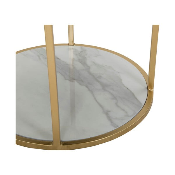 Crni/u zlatnoj boji noćni ormarić Montpellier – Mauro Ferretti-image-4