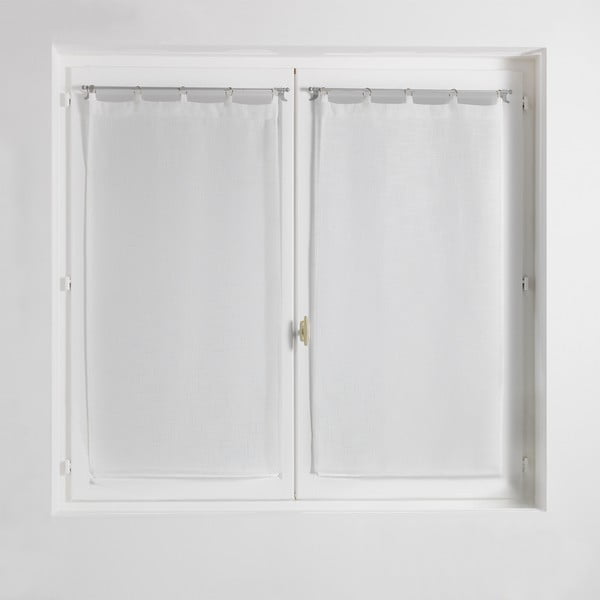 Bijele prozirne zavjese u setu 2 kom 60x90 cm Milza – douceur d'intérieur