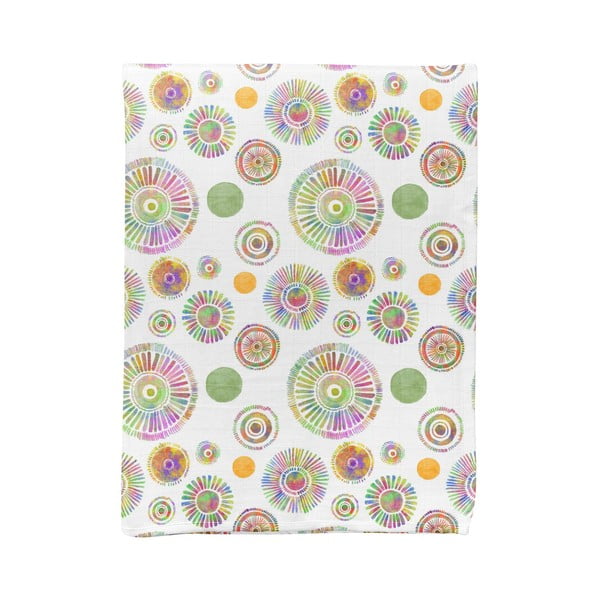 Bijela deka za bebe od muslina 75x100 cm Maya – Mijolnir