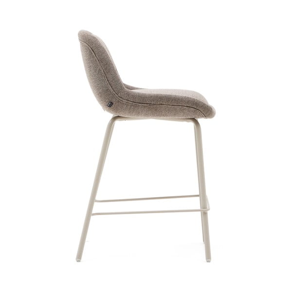 Barska stolica sivo-bež (visine sjedala 65 cm) Aimin – Kave Home-image-2