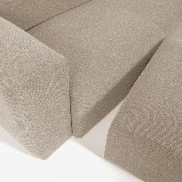 Bež tabure Kave Home Blok-image-4