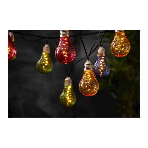 LED lanac za solarno svjetlo u boji prikladan za eksterijer Star Trading Glow, dužine 1,9 m-image-2