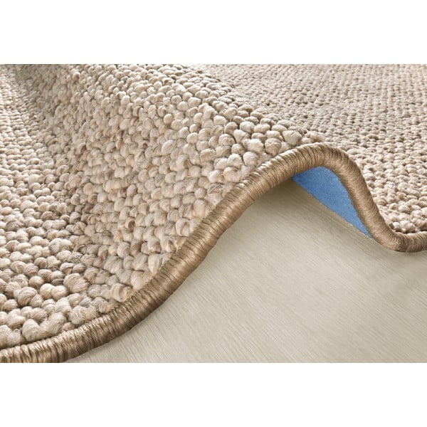 Svjetlo smeđi tepih 60x90 cm Wolly – BT Carpet-image-3