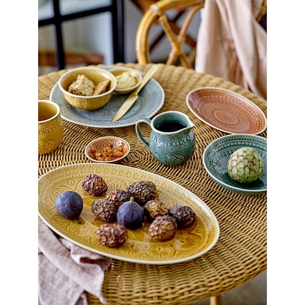 Zelena zdjelica od kamenine Bloomingville Rani, ø 18 cm-image-1