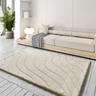 Krem tepih 133x190 cm Molier – Universal