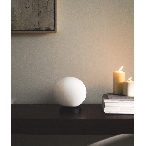 Bijela/crna metalna zidna lampa ø 15 cm Brisia – Kave Home-image-1