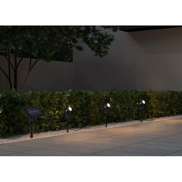 LED utična vanjska svjetiljka sa solarnim panel Obidos – Trio-image-1