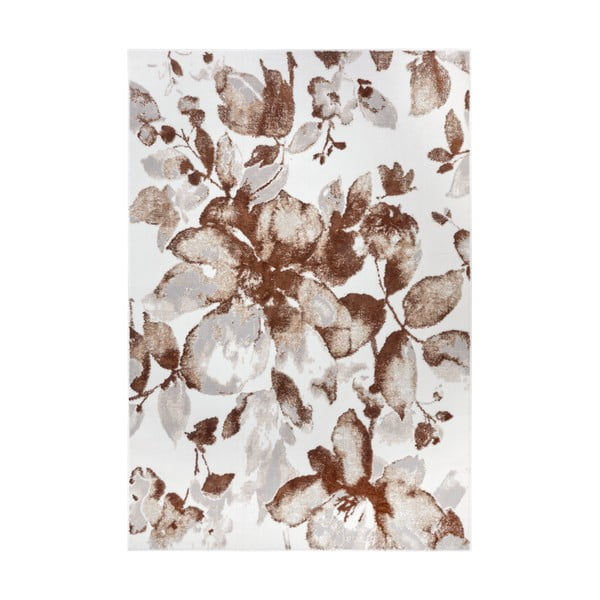 Smeđi tepih 200x280 cm Shine Floral – Hanse Home