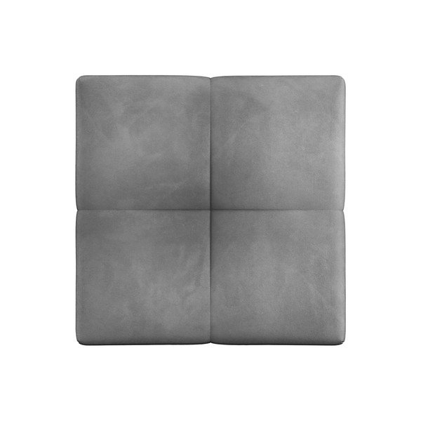 Sivi baršunasti sofa modul Rome Velvet - Cosmopolitan Design-image-3