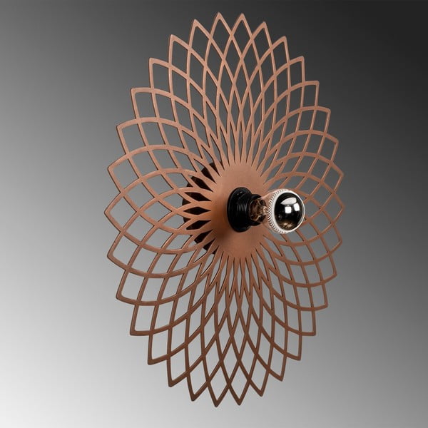 Zidna lampa u bakrenoj boji Fellini – Opviq lights-image-4