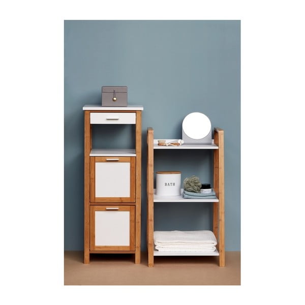 Bijela kupaonska kutija s poklopcem Wenko Gara-image-3