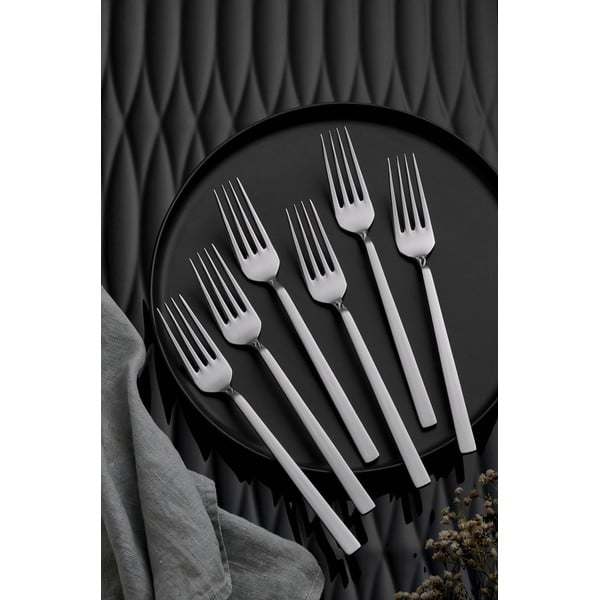 Pribor 36 kom od nehrđajućeg čelika u srebrnoj boji – Hermia-image-3