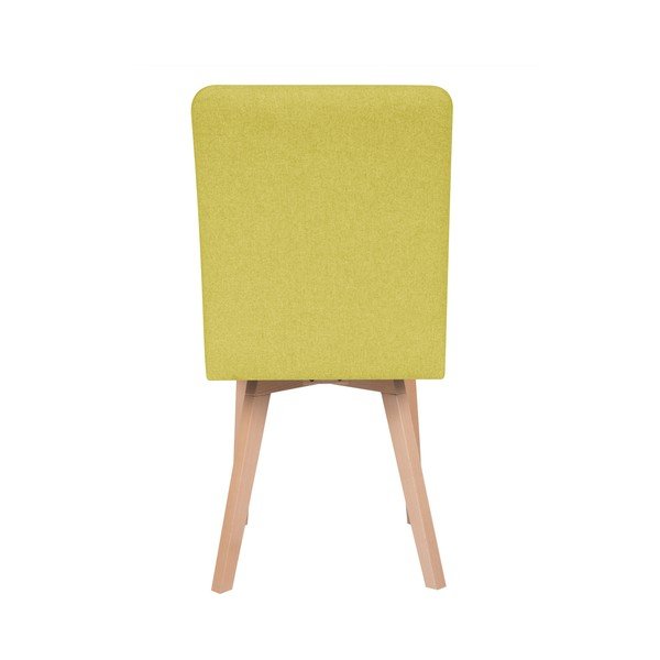 Žuta stolica za blagovanje Mazzini Sofas Tulip-image-2