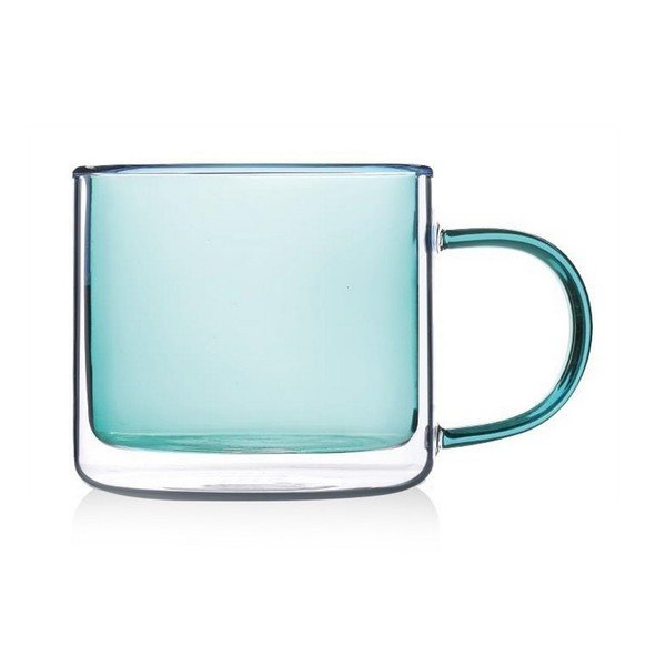 Svijetlo plava staklena šalica – Hermia