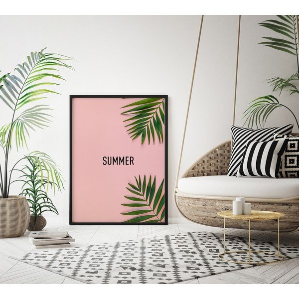 Zidni plakat u okviru ROZ/LJETO, 70 x 100 cm-image-2
