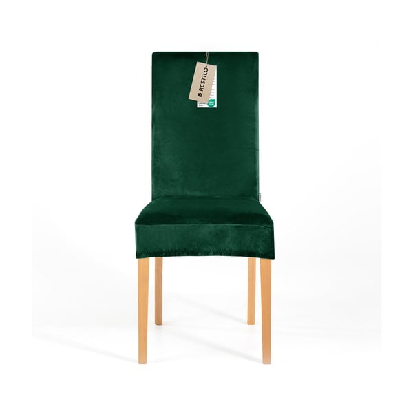Zelena rastezljiva presvlaka za stolicu 48 cm Sento – Restilo