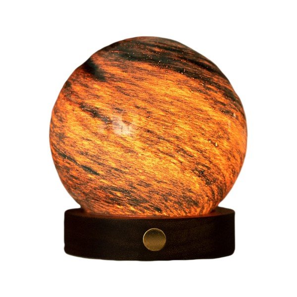 Tamno smeđi/u tamnoj prirodnoj boji svjetlosni ukras s USB ø 8 cm Stellar Ocean – Gingko
