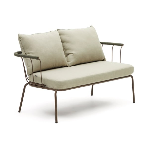 Svijetlo zelena/bež vrtna garnitura Salguer - Kave Home-image-2