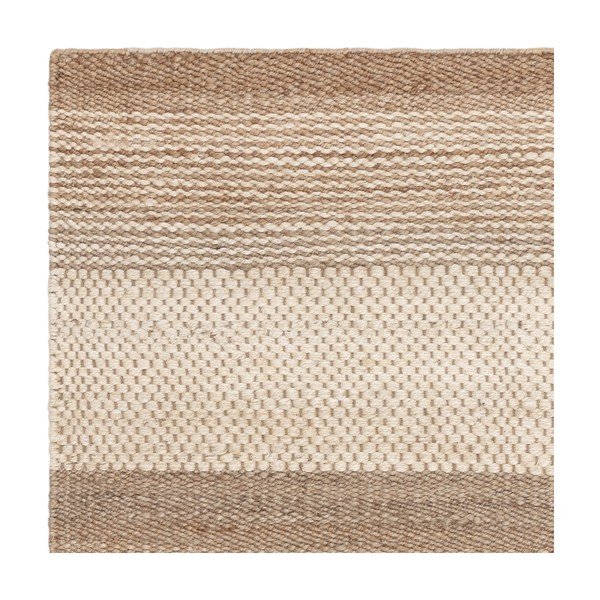 Bijeli/bež obostrani/ručno rađen juteni tepih 120x170 cm Cedar – Asiatic Carpets-image-3