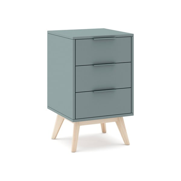 Noćni ormarić prljavo zeleni Pisco – Marckeric-image-4