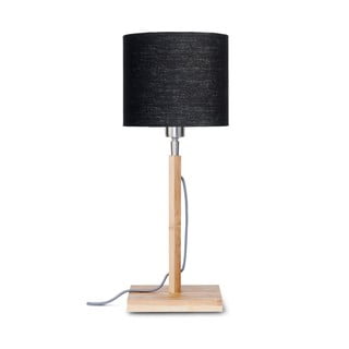 Stolna lampa s crnim sjenilom i Good &amp; Mojo Fuji konstrukcijom od bambusa
